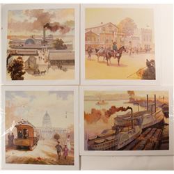 Old Sacramento Prints (4)  (90983)