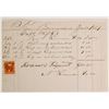 Image 1 : Receipt for Capt. Wilks, San Bernardino, CA  (69052)
