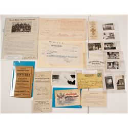 California Bay Area Ephemera  (77341)