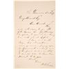 Image 1 : Letter about GW Swan from WD Snow to George Hearst  (101467)