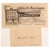 Image 1 : 2 Old Calif. Business Cards  (56575)