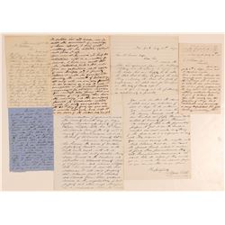 Early California Letter Group with Great Content including George Swan  (101472)