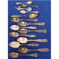 Souvenir Spoons from California  (118014)