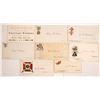 Image 1 : Vintage California Business & Fraternal Cards  (77553)