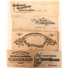 Image 1 : Farm Supply Printers' Proofs of Advertising Coupons and Business Cards  (118083)