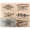 Image 1 : Six Printers' Proofs of Business Cards  (118080)