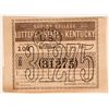Image 1 : Shelby College Lottery of the State of Kentucky Ticket  (119775)