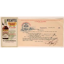 Kentucky Bourbon Blotter & Letterhead  (118301)