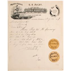 H.B. McCay Pictorial Letterhead & Circular Business Cards  (60058)