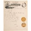 Image 1 : H.B. McCay Pictorial Letterhead & Circular Business Cards  (60058)