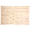 Image 1 : Helena & Benton Stage Company Account Statements, 1883 (64366)