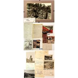 Miscellaneous Collection of Montana Mining & Other Ephemera  (47876)