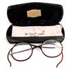 Image 1 : Dr. Charles O Gasho Glasses and Case, Reno, Nevada  (48127)