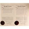Image 1 : Nevada Governor Carville Signed Docs  (89978)