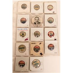 Thomas Dewey Pin Backs  (118121)