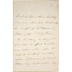 George Street, Ohio Congressman, Signed Letter  (89974)