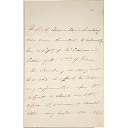 George Street, Ohio Congressman, Signed Letter  (89974)