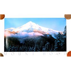 Mounted Photo of Mount Hood in Oregon   (91354)