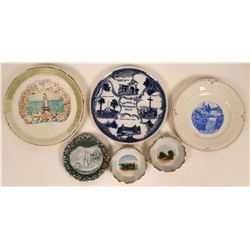 Southern California Souvenir Plates  (117996)