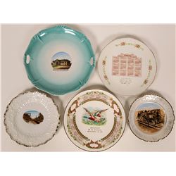 Western Souvenir Plates  (119548)