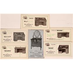 Oak Furniture Advertising Blotters (6)  (118330)