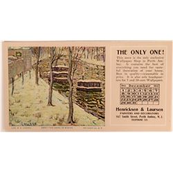 Ernest Lawson Art Advertising Blotter (1)  (118349)