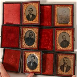 1860's (?) Cased Portraits  (91178)