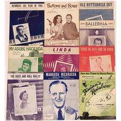 Big Band sheet music from the 1940's  (116867)