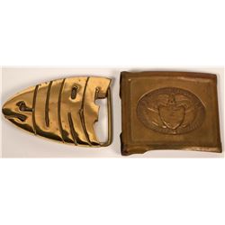 Brass belt buckles  (116741)