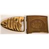 Image 1 : Brass belt buckles  (116741)