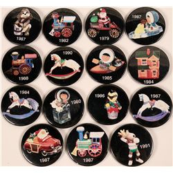 Christmas Pinback Buttons  (118884)