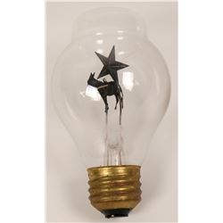 Early Light Bulb with Figurine  (119613)