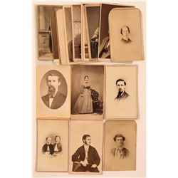 Group of Vintage CDV's  (117316)