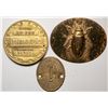 Image 1 : Miscellaneous Vintage Brass Labels  (118899)
