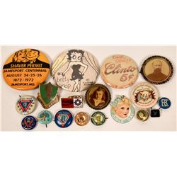 Pin-back collection  (116748)