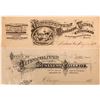 Image 1 : Printers' Proofs Advertising Coupons for Business Colleges  (118084)