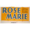 Image 1 : Rose Marie Movie Pasteup  (85172)