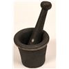 Image 1 : Small Cast Iron Mortar & Pestle Reproduction  (117372)