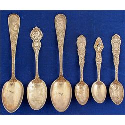 Themed Silver Spoons (6)  (80610)