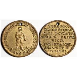 Tobacco Temperance Medal  (118108)
