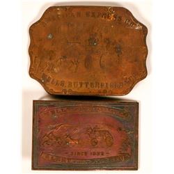 Wells-Fargo belt buckles  (116745)