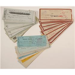 Western Checks, Mostly Wells Fargo  (90598)