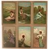 Image 1 : Pretty Ladies Postcards Signed By Barham (6)  (111703)