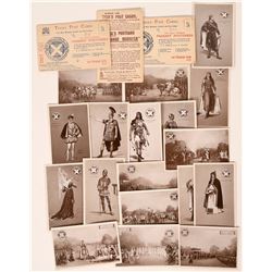 Tuck Pageant Series Postcards in Original Holders (18)  (111700)