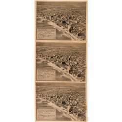 Three RPC Postcards of Long Beach, CA, Earthquake  (118103)