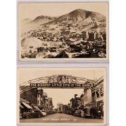 Reno Nevada, Real Photo Postcards, early images of the Biggest Little City in the World   (119567)