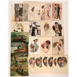 Art Postcards Of Men and Women (29)  (111692)