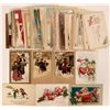 Image 1 : Massive Christmas Grouping Including Clapsaddle's & Brundage's Postcards (69)  (111736)
