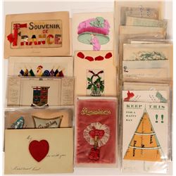 Cloth, Fabric & Embroidery Postcards (31)  (111746)