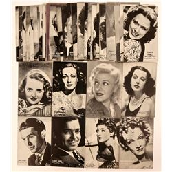 Hollywood Stars Collection of Postcards (36)  (111706)